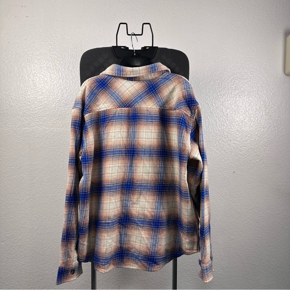 Goodfellow Men’s Plaid Button-Up Shirt Size L - Picture 2 of 7